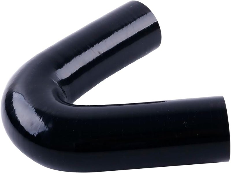 ZAP Performance 135 Degree ID 2"(51mm) Elbow Silicone Hose Intake Intercooler Coupler 2" inch Pipe,Length 102mm One Leg,4-Ply Thickness 5.4 mm - Image 3